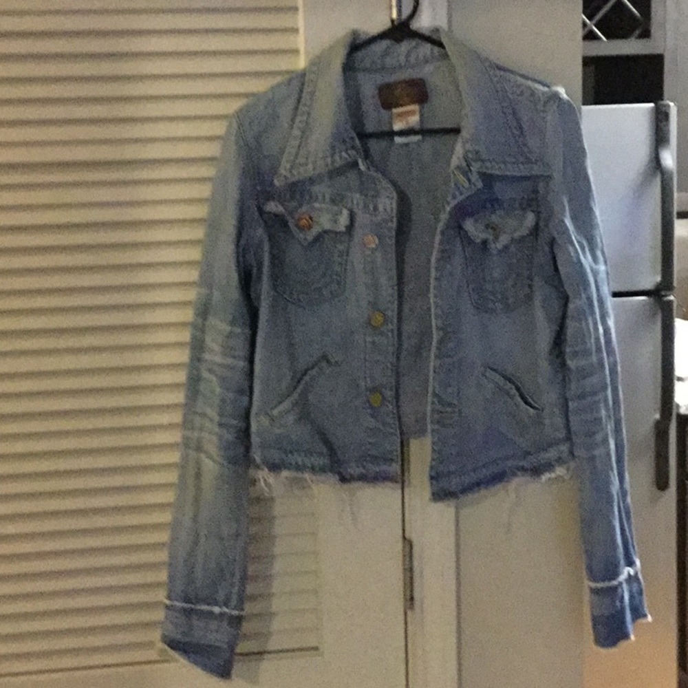 True Religion Jean jacket✨